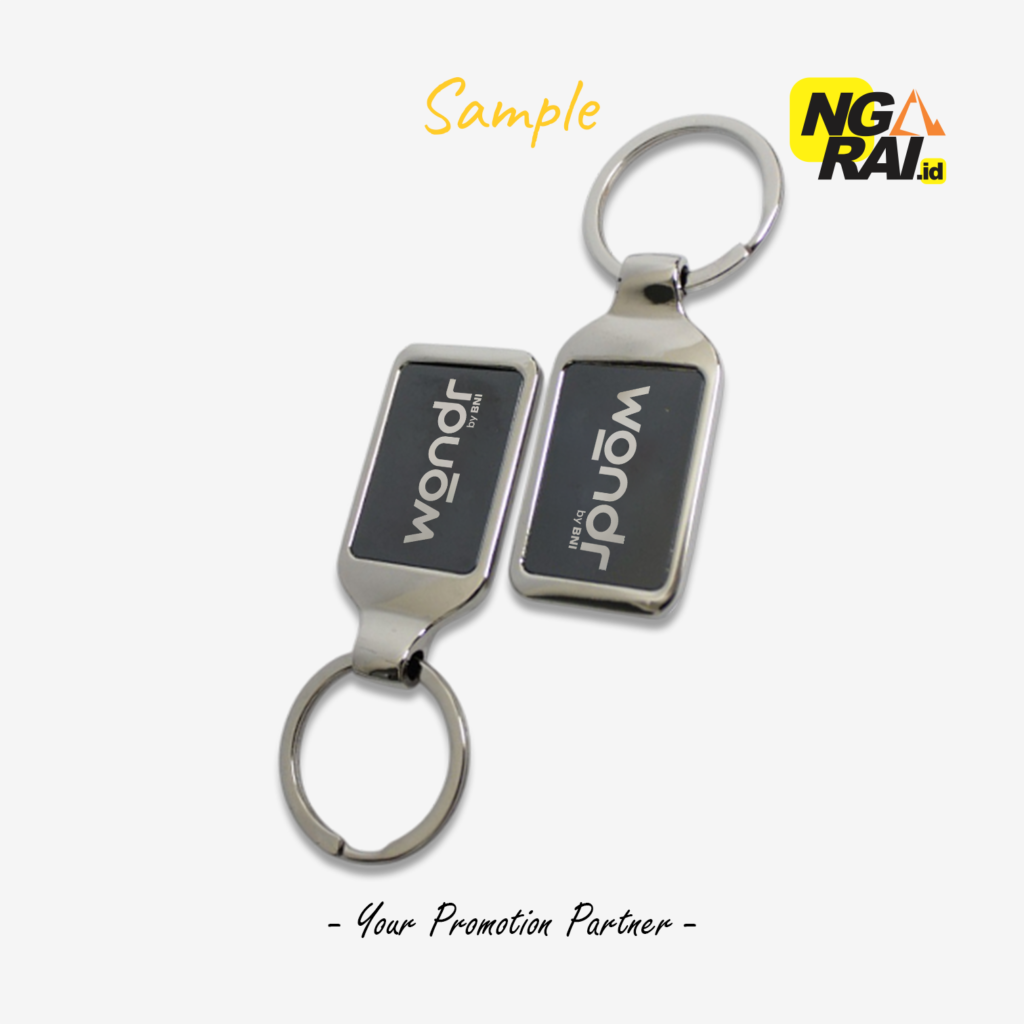 Gantungan Kunci Stainless Ngarai.ID