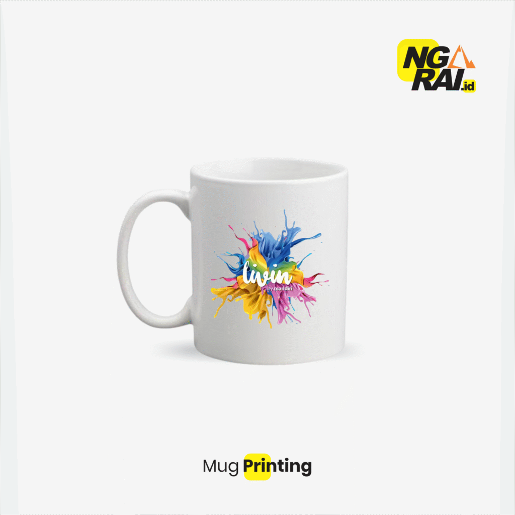 Mug Printing Ngarai.ID Putih